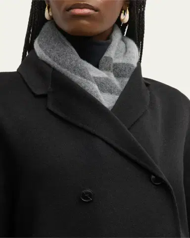 Toteme Monogram Jacquard Wool Scarf | Thumbnail 2