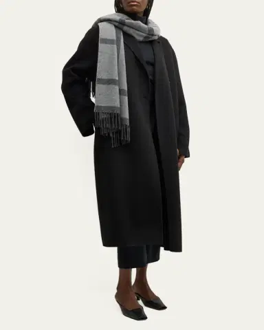 Toteme Monogram Jacquard Wool Scarf | Thumbnail 3
