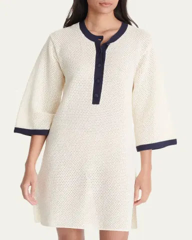 Eres Albatros Mini Dress Coverup | Thumbnail 4 Eres Albatros Mini Dress Coverup | Thumbnail 4