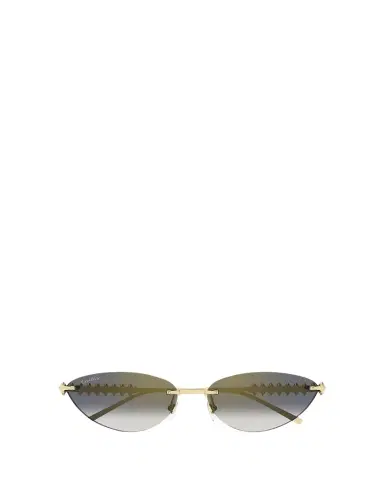 Cartier Rimless Metal Cat-Eye Sunglasses | Thumbnail 1