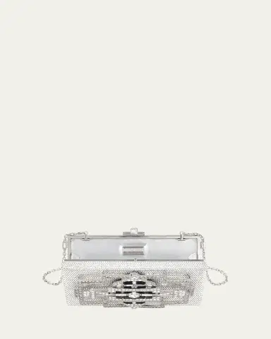 Judith Leiber Couture Lillian Sleek Crystal Rectangle Clutch Bag | Thumbnail 3 Judith Leiber Couture Lillian Sleek Crystal Rectangle Clutch Bag | Thumbnail 3