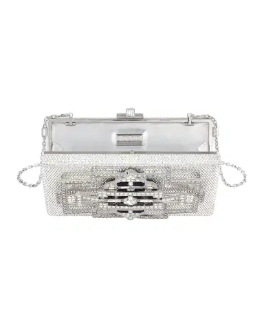 Judith Leiber Couture Lillian Sleek Crystal Rectangle Clutch Bag | Thumbnail 1 Judith Leiber Couture Lillian Sleek Crystal Rectangle Clutch Bag | Thumbnail 1