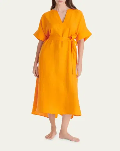 ERES Bibi Linen Kaftan Coverup | Thumbnail 2 ERES Bibi Linen Kaftan Coverup | Thumbnail 2