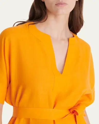 ERES Bibi Linen Kaftan Coverup | Thumbnail 4 ERES Bibi Linen Kaftan Coverup | Thumbnail 4