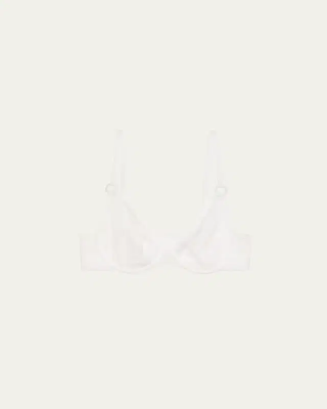 Livy Blue Monday Stretch Tulle Balcony Bra