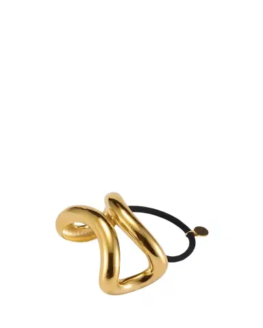 LELET NY Glossy Arched Ponytail Cuff | Thumbnail 1 LELET NY Glossy Arched Ponytail Cuff | Thumbnail 1