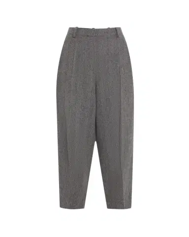 Loro Piana Dan Tapered Wool Cashmere Trousers | Thumbnail 1