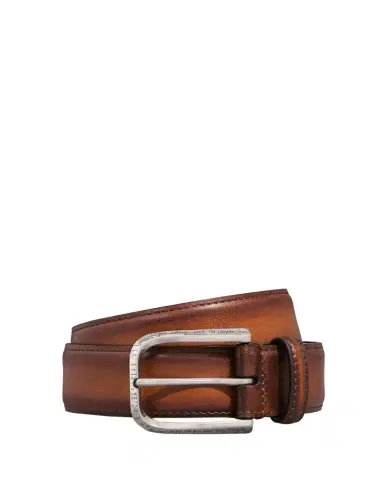 Berluti Men's C0085 Curve Leather Belt | Thumbnail 1 Berluti Men's C0085 Curve Leather Belt | Thumbnail 1