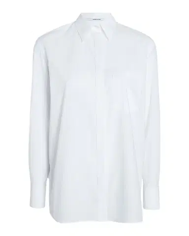Another Tomorrow Oversized Men's-Inspired Shirt | Thumbnail 1 Another Tomorrow Oversized Men's-Inspired Shirt | Thumbnail 1