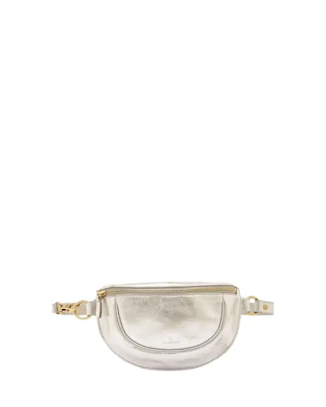 Il Bisonte Oliveta Zip Leather Belt Bag