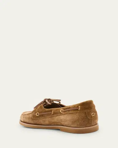 Gianvito Rossi Suede Boat Shoes | Thumbnail 4