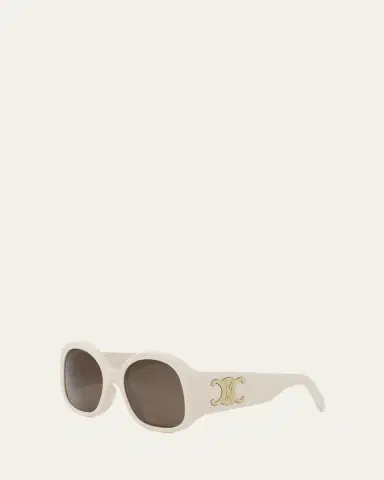 Celine Maxi Triomphe Round Sunglasses | Thumbnail 2