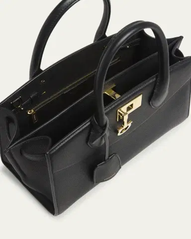 Ferragamo The New Studio Soft Leather Top-Handle Bag | Thumbnail 3 Ferragamo The New Studio Soft Leather Top-Handle Bag | Thumbnail 3