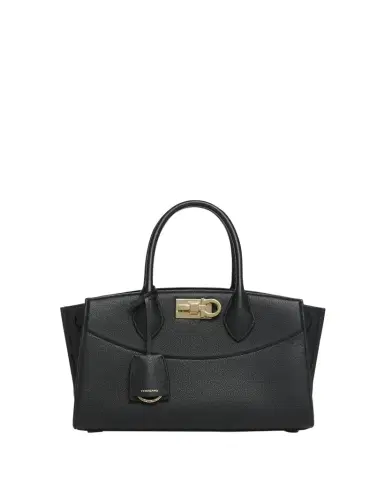 Ferragamo The New Studio Soft Leather Top-Handle Bag | Thumbnail 1 Ferragamo The New Studio Soft Leather Top-Handle Bag | Thumbnail 1