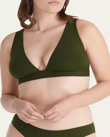 Eres Chrome Full-Cup Triangle Bikini top | Thumbnail 4