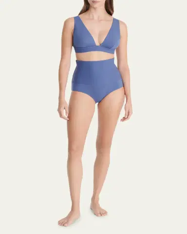 Eres Chrome Full-Cup Triangle Bikini top | Thumbnail 5