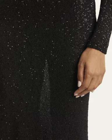 Balenciaga Sequined Knit Maxi Skirt | Thumbnail 5 Balenciaga Sequined Knit Maxi Skirt | Thumbnail 5