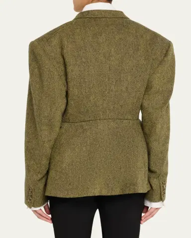 HODAKOVA Exaggerated Shoulder Blazer | Thumbnail 2 HODAKOVA Exaggerated Shoulder Blazer | Thumbnail 2