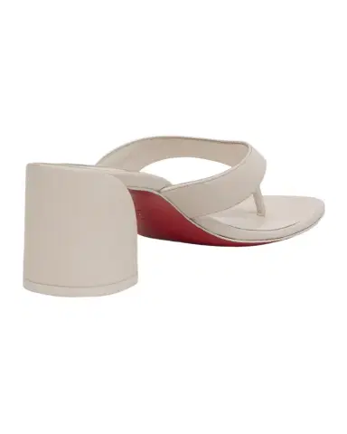 Christian Louboutin 55mm Janetonga Leather Block-Heel Sandals | Thumbnail 1