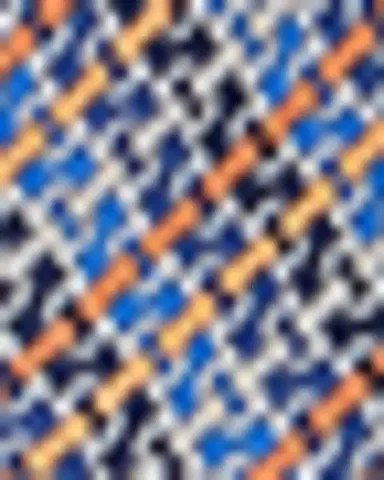 Ferragamo Men's Stripe Gancini Link Tie | Thumbnail 3