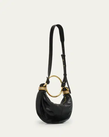 Chloé Mini Bracelet Grained Leather Shoulder Bag | Thumbnail 3 Chloé Mini Bracelet Grained Leather Shoulder Bag | Thumbnail 3