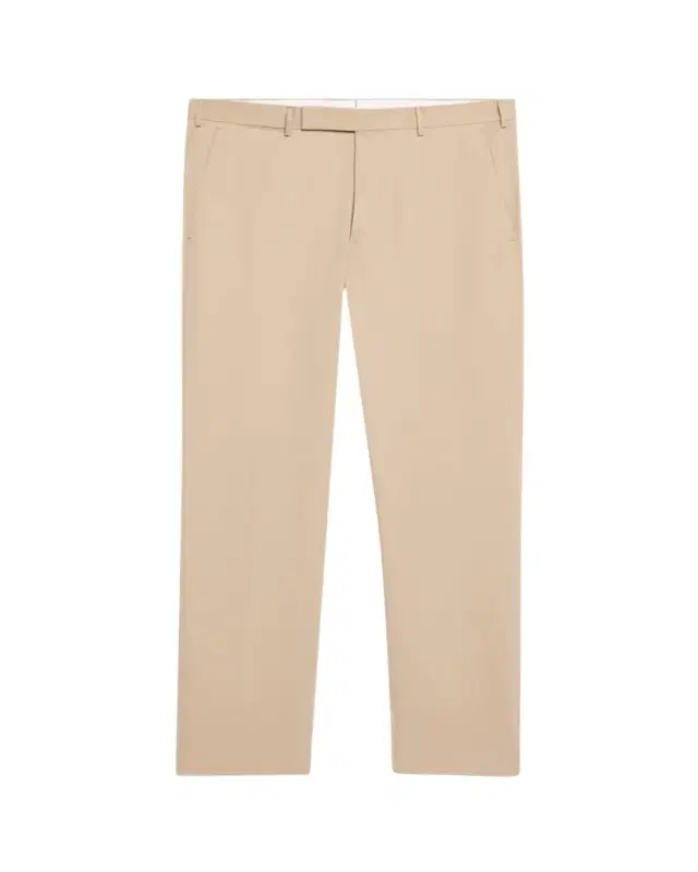 ZEGNA Men's Wool Slim Flat-Front Trousers
