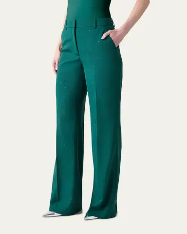 Akris Florine Swarovski Stars Silk Crepe Pants | Thumbnail 4 Akris Florine Swarovski Stars Silk Crepe Pants | Thumbnail 4