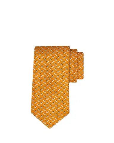 Ferragamo Men's Gancini Puppy Tie | Thumbnail 1
