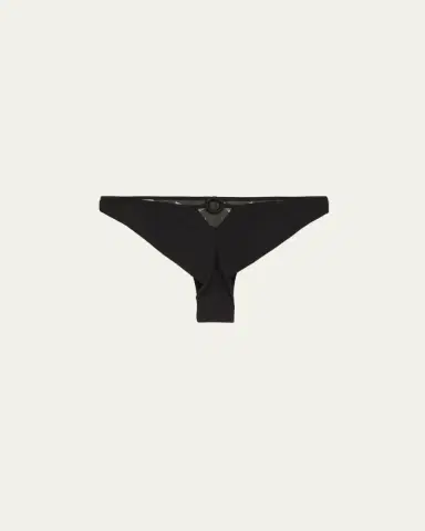 Livy Kimbaku Embroidered Microfiber Tanga | Thumbnail 2