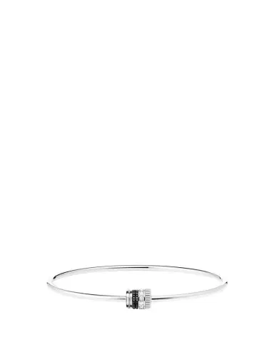 Boucheron Quatre Black Edition Bangle Bracelet with Diamonds | Thumbnail 1