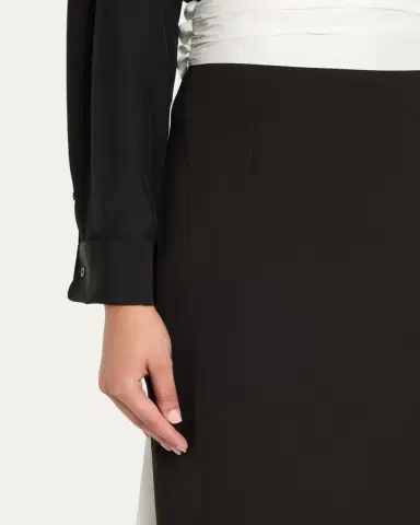BERNADETTE Bow Column Maxi Skirt | Thumbnail 5