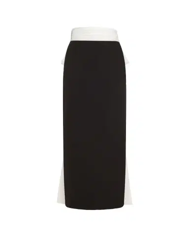 BERNADETTE Bow Column Maxi Skirt | Thumbnail 1