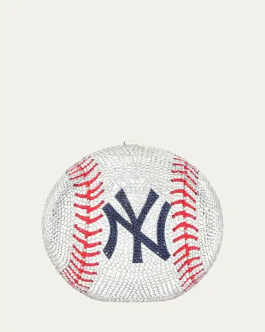Judith Leiber Couture NY Yankees Baseball Minaudiere | Thumbnail 3 Judith Leiber Couture NY Yankees Baseball Minaudiere | Thumbnail 3