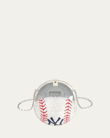 Judith Leiber Couture NY Yankees Baseball Minaudiere | Thumbnail 5 Judith Leiber Couture NY Yankees Baseball Minaudiere | Thumbnail 5