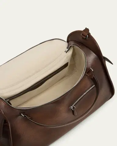 Berluti Men's Periple Leather Weekender Bag | Thumbnail 2 Berluti Men's Periple Leather Weekender Bag | Thumbnail 2