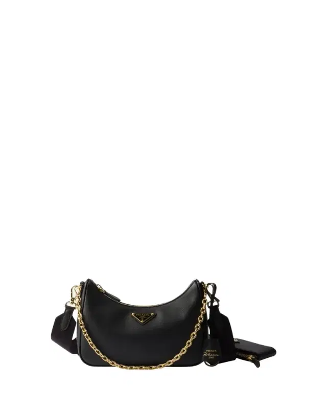 Re-Edition 2005 Saffiano Leather Shoulder Bag Re-Edition 2005 Saffiano Leather Shoulder Bag
