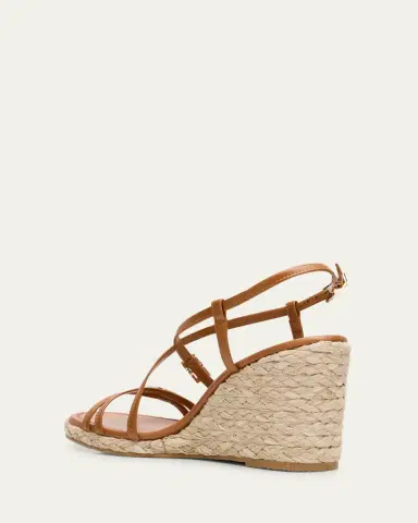 Stuart Weitzman Georgie Strappy Wedge Espadrille Sandals | Thumbnail 4 Stuart Weitzman Georgie Strappy Wedge Espadrille Sandals | Thumbnail 4