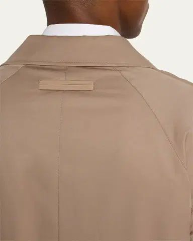 Zegna Men's Microfiber Raincoat | Thumbnail 5