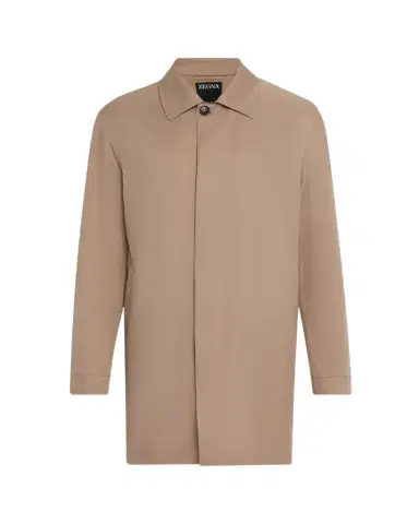 Zegna Men's Microfiber Raincoat | Thumbnail 1