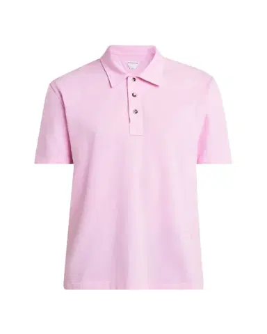 Bottega Veneta Men's Pique Classic Polo Shirt | Thumbnail 1