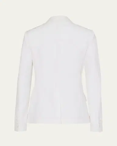 Milly Avery Single-Button Cady Blazer | Thumbnail 7