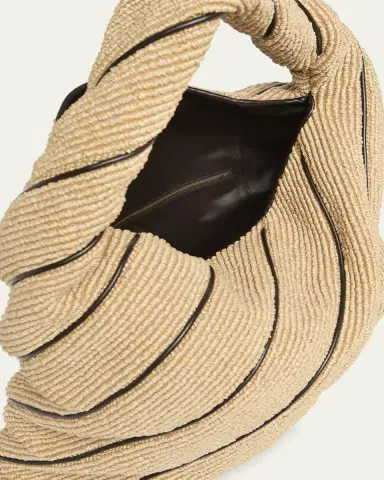 Bottega Veneta Hop Large Striped Shoulder Bag | Thumbnail 4