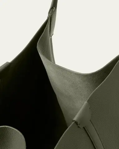 Loro Piana Bale Leather Hobo Bag | Thumbnail 7 Loro Piana Bale Leather Hobo Bag | Thumbnail 7