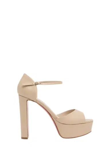 Christian Louboutin 130mm Sandaloo Leather Platform Sandals | Thumbnail 1 Christian Louboutin 130mm Sandaloo Leather Platform Sandals | Thumbnail 1