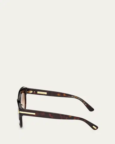 Tom Ford Icon Collection Round Sunglasses | Thumbnail 3