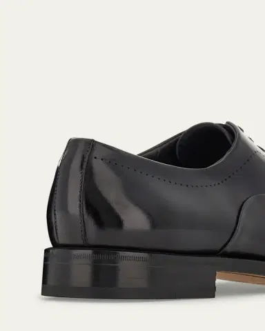 Ferragamo Men's Albert Tramezza Cap-Toe Brogue Leather Oxfords | Thumbnail 2 Ferragamo Men's Albert Tramezza Cap-Toe Brogue Leather Oxfords | Thumbnail 2