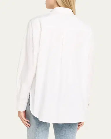 Toteme Signature Cotton Button-Down Shirt | Thumbnail 3