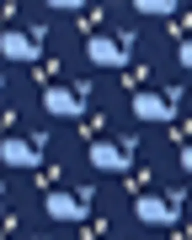 Ferragamo Men's Mini Whale-Print Tie | Thumbnail 3 Ferragamo Men's Mini Whale-Print Tie | Thumbnail 3