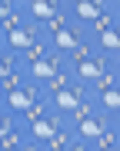 Ferragamo Men's Mini Whale-Print Tie | Thumbnail 3