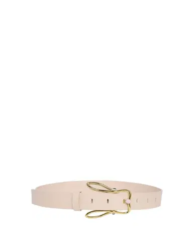 Bottega Veneta Bunny Buckle Leather Belt | Thumbnail 1